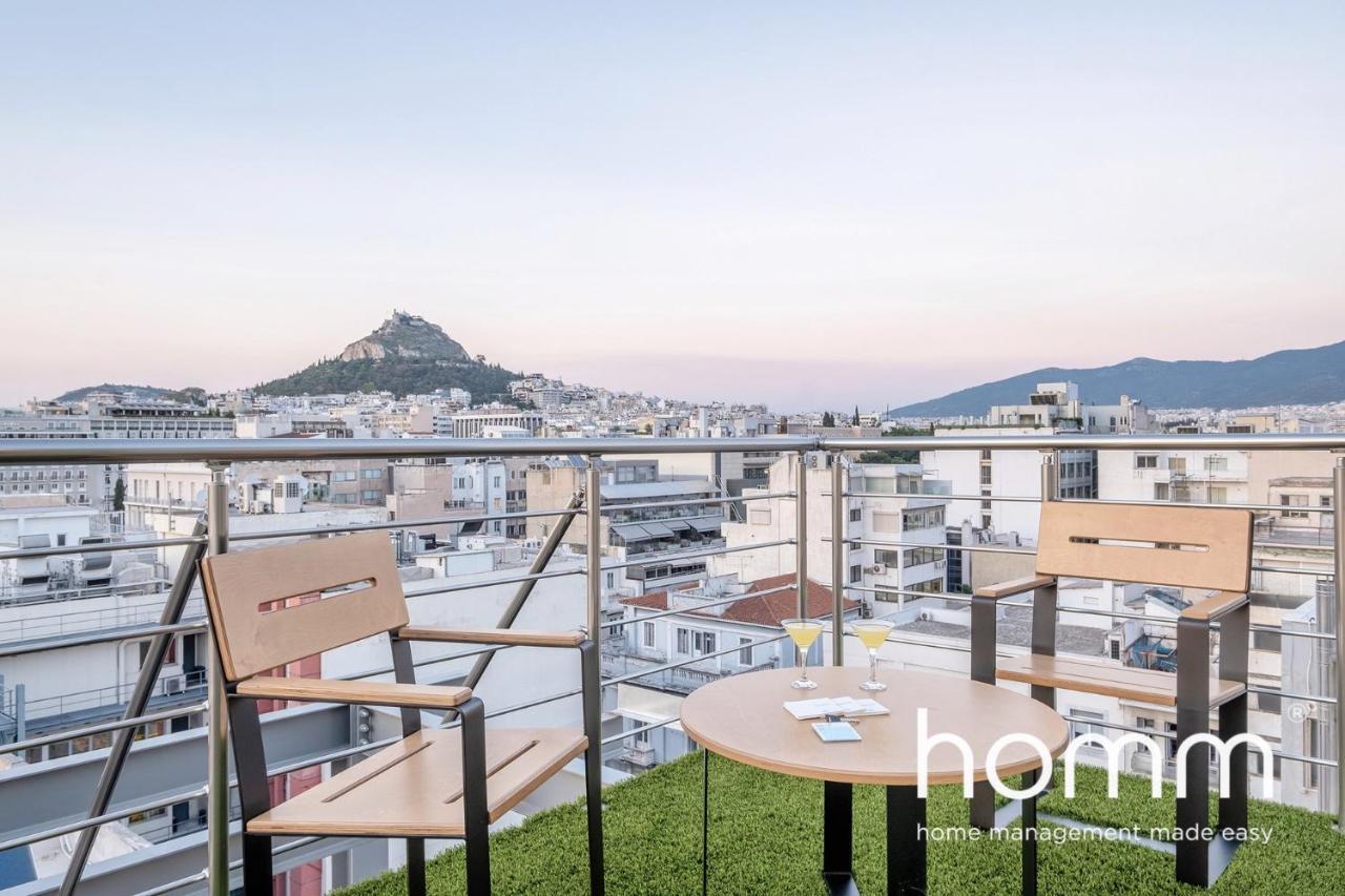Ll Extraordinary Homm Suites Acropolis & Lycabettus Views With Jacuzzi Ateny Zewnętrze zdjęcie