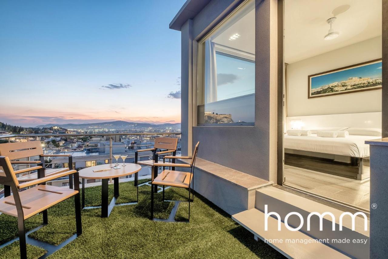 Ll Extraordinary Homm Suites Acropolis & Lycabettus Views With Jacuzzi Ateny Zewnętrze zdjęcie